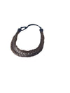 Braided Headband - Fishtail - Grace - Darkest Chocolate Brown