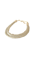 Braided Headband - Fishtail - Porsha- Creamy Beige Blonde