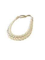 Braided Headband - Fishtail- Mae - Lightest Blonde